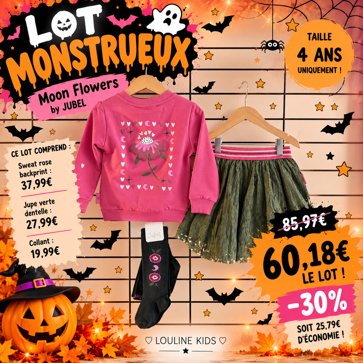 Jubel - Lot de 3 pièces - 4 ANS