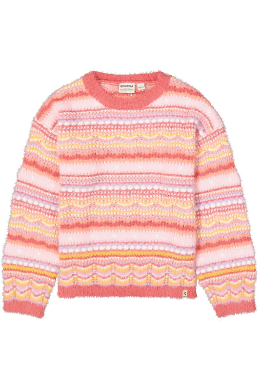 Garcia - Cedar Blush Bunt Mesh Sweater