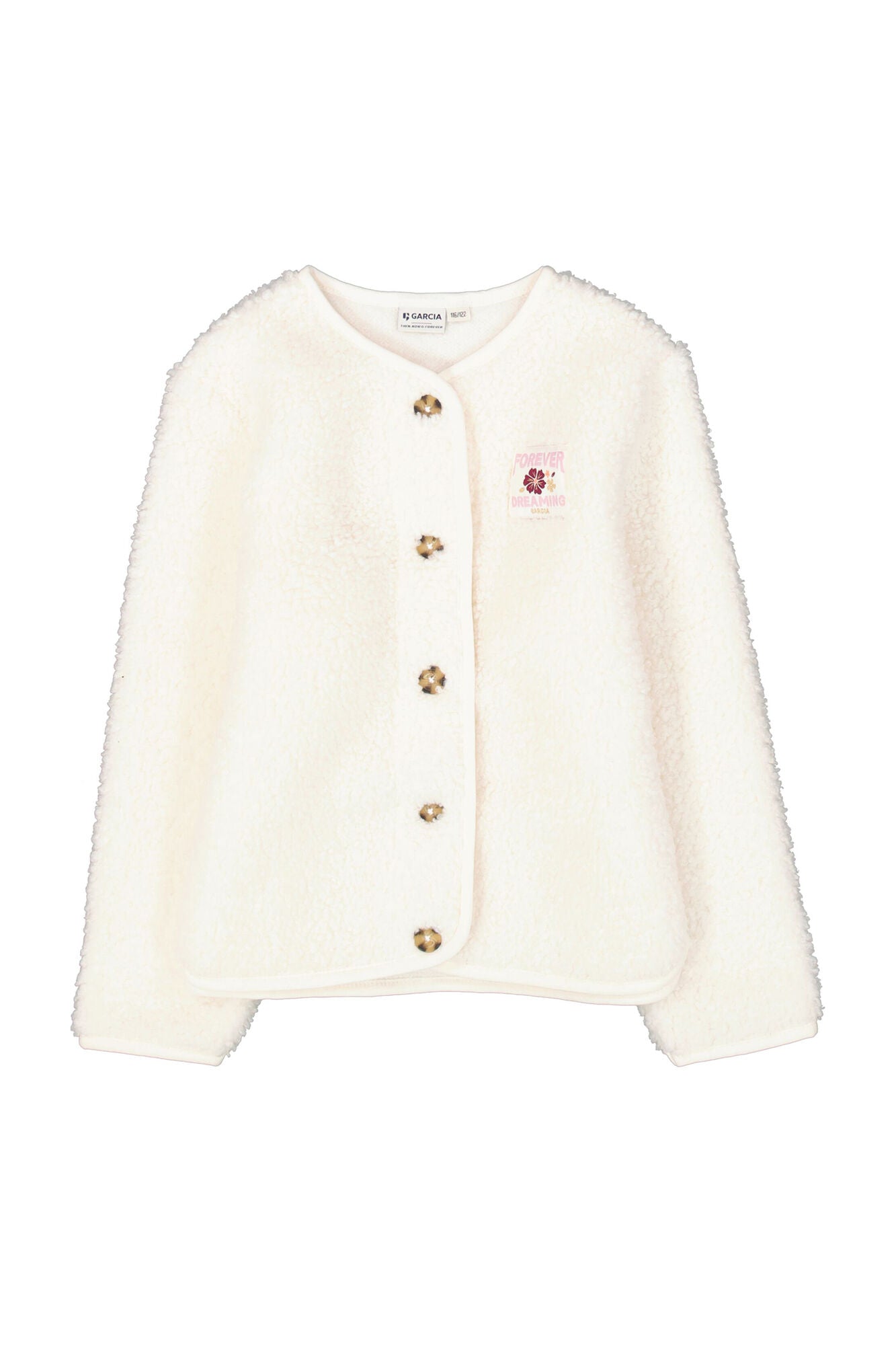 Garcia - Veste molleton warm white