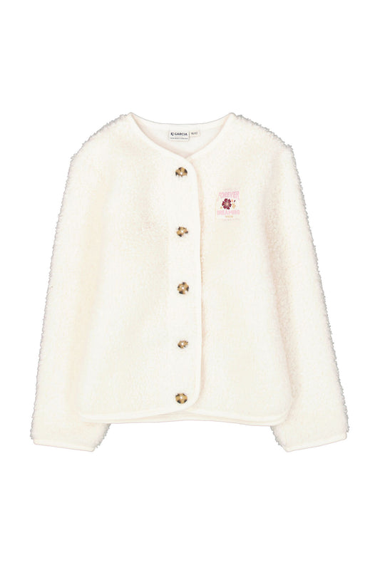 Garcia - Veste molleton warm white