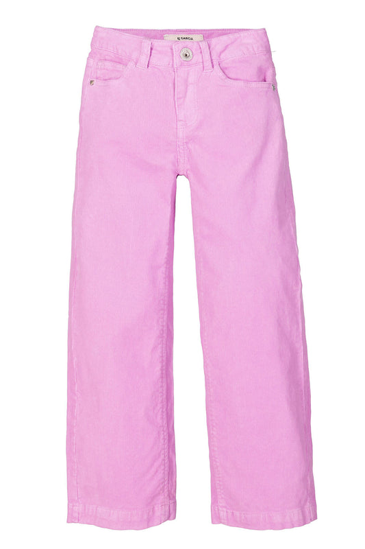 Garcia - Pantalon en velours lilas