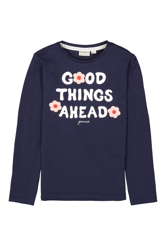 Garcia - T-shirt bluebell "Good Things Ahead"