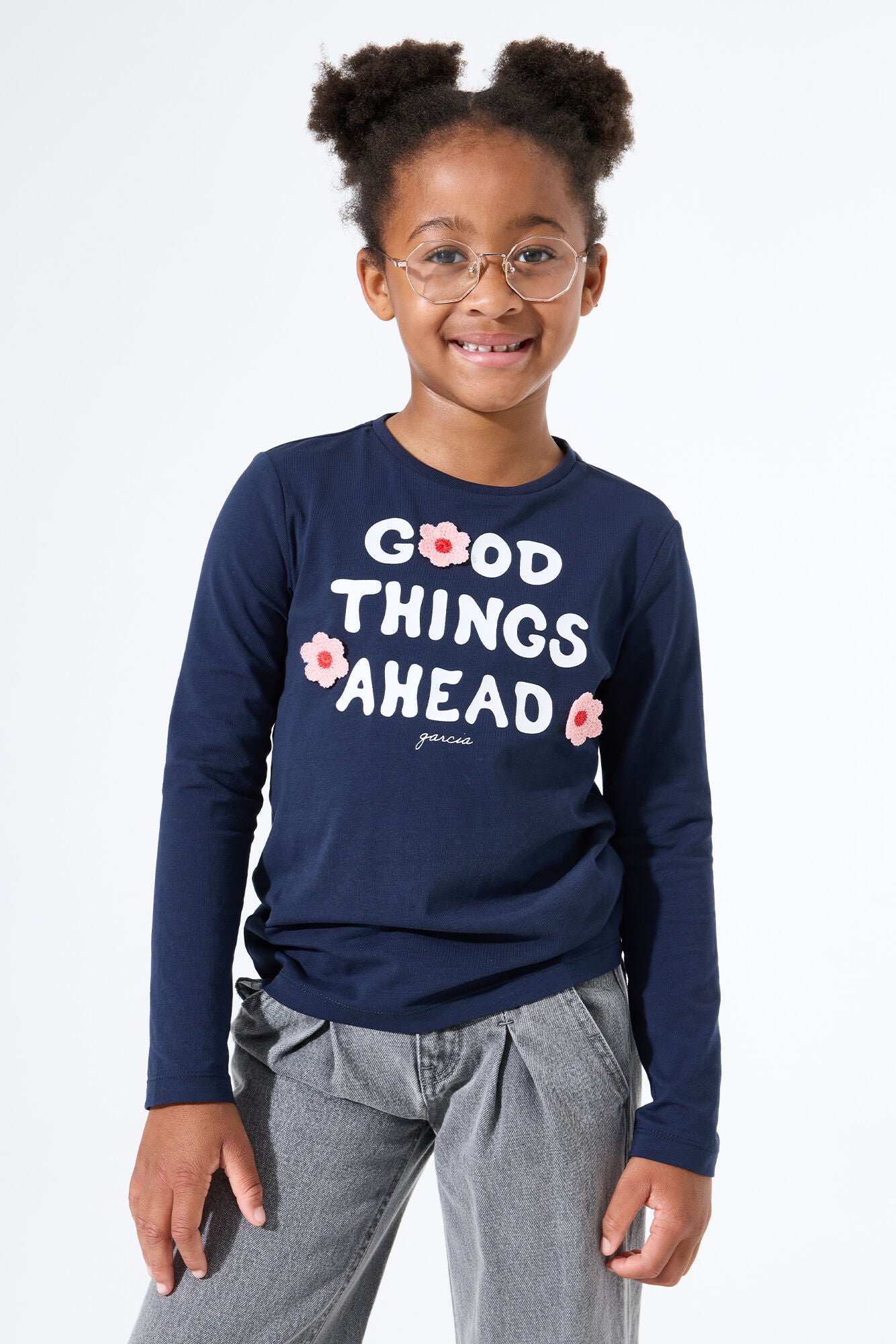 Garcia - T-shirt bluebell "Good Things Ahead"