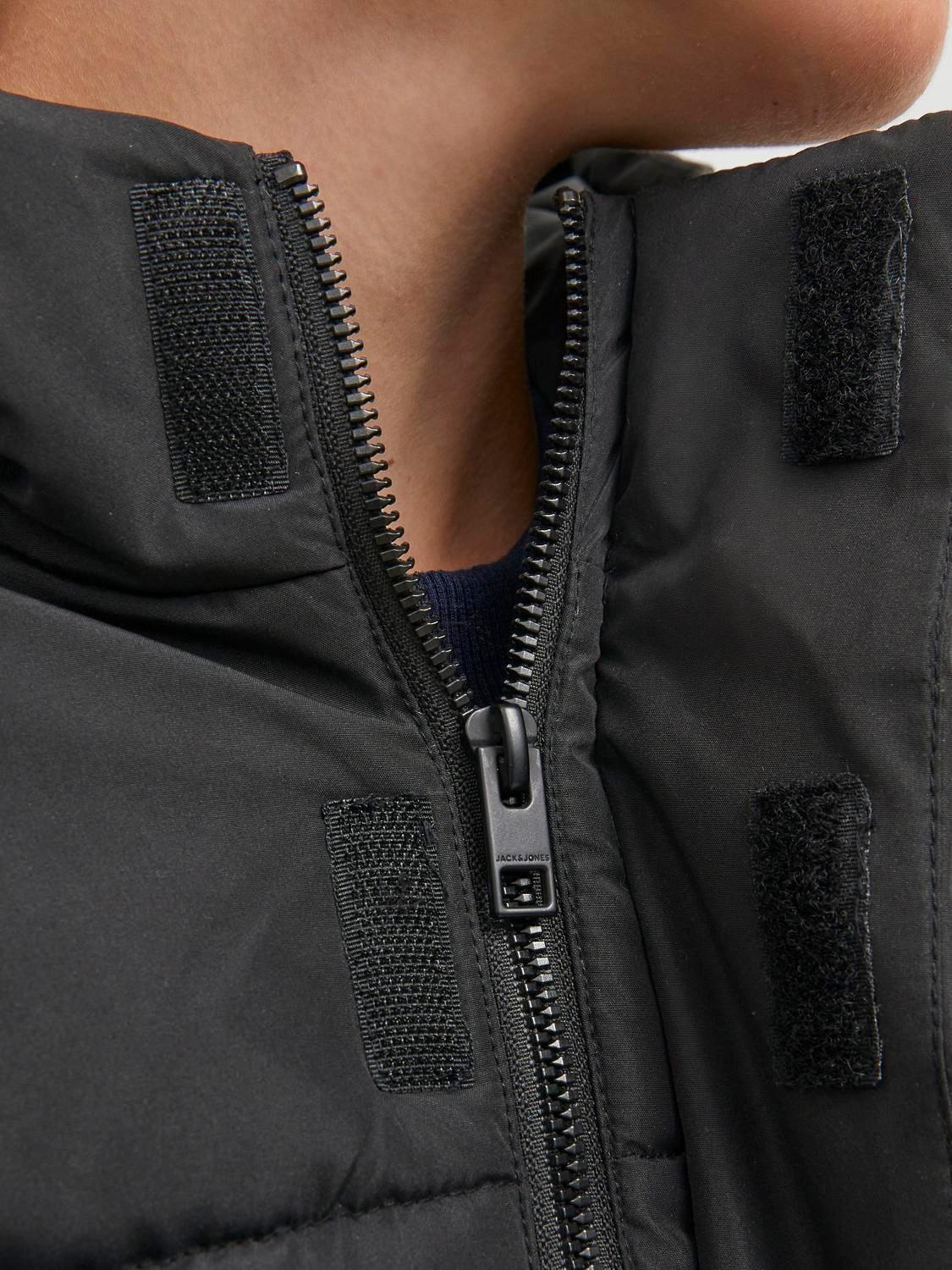 Jack&Jones - Manteau puffer noir JCOSPEED