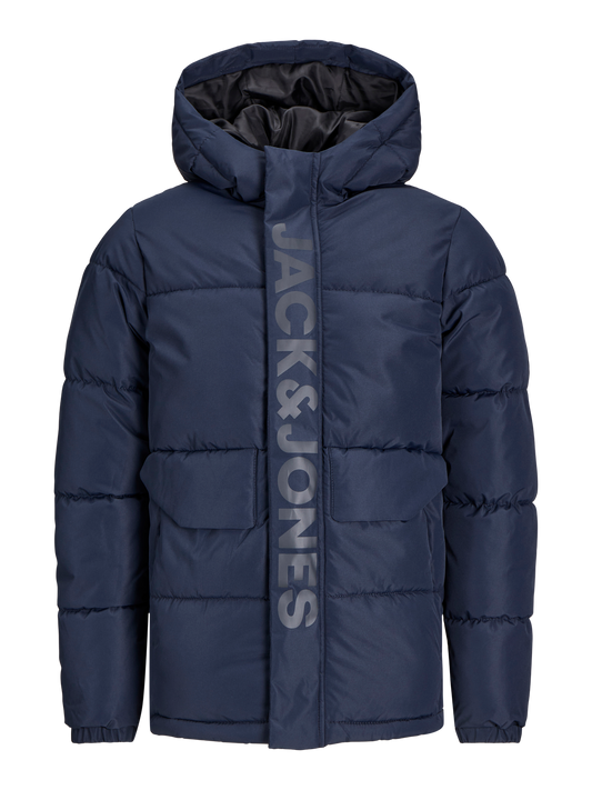 Jack&Jones – Turbulence Puffermantel SCHWARZ JCOSPEED