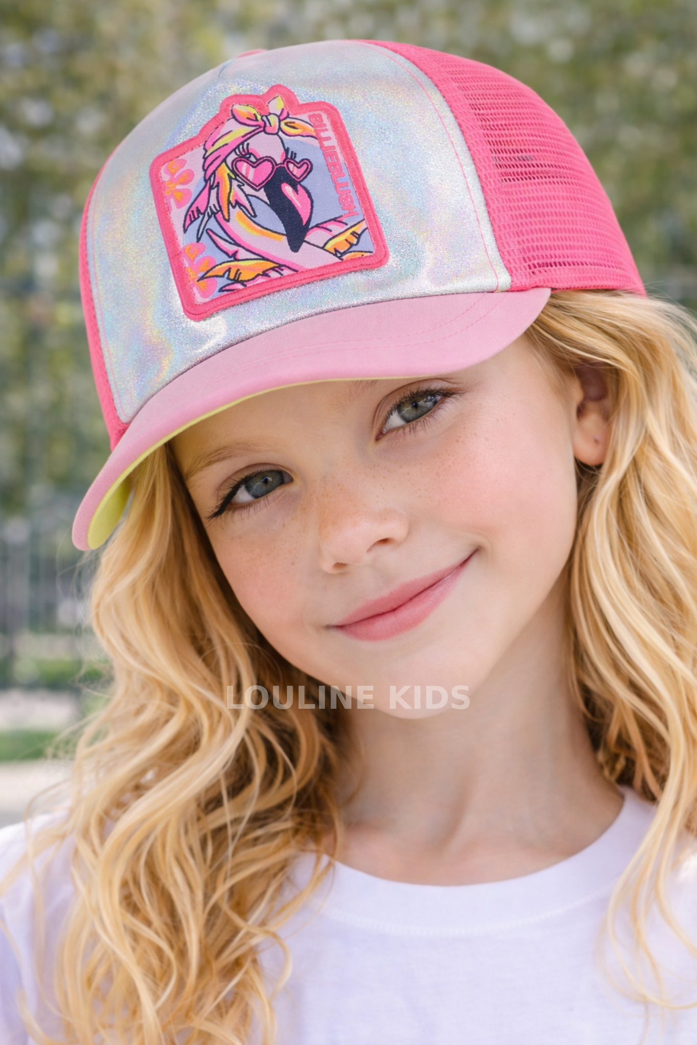 Billieblush - Casquette treilis & nacre