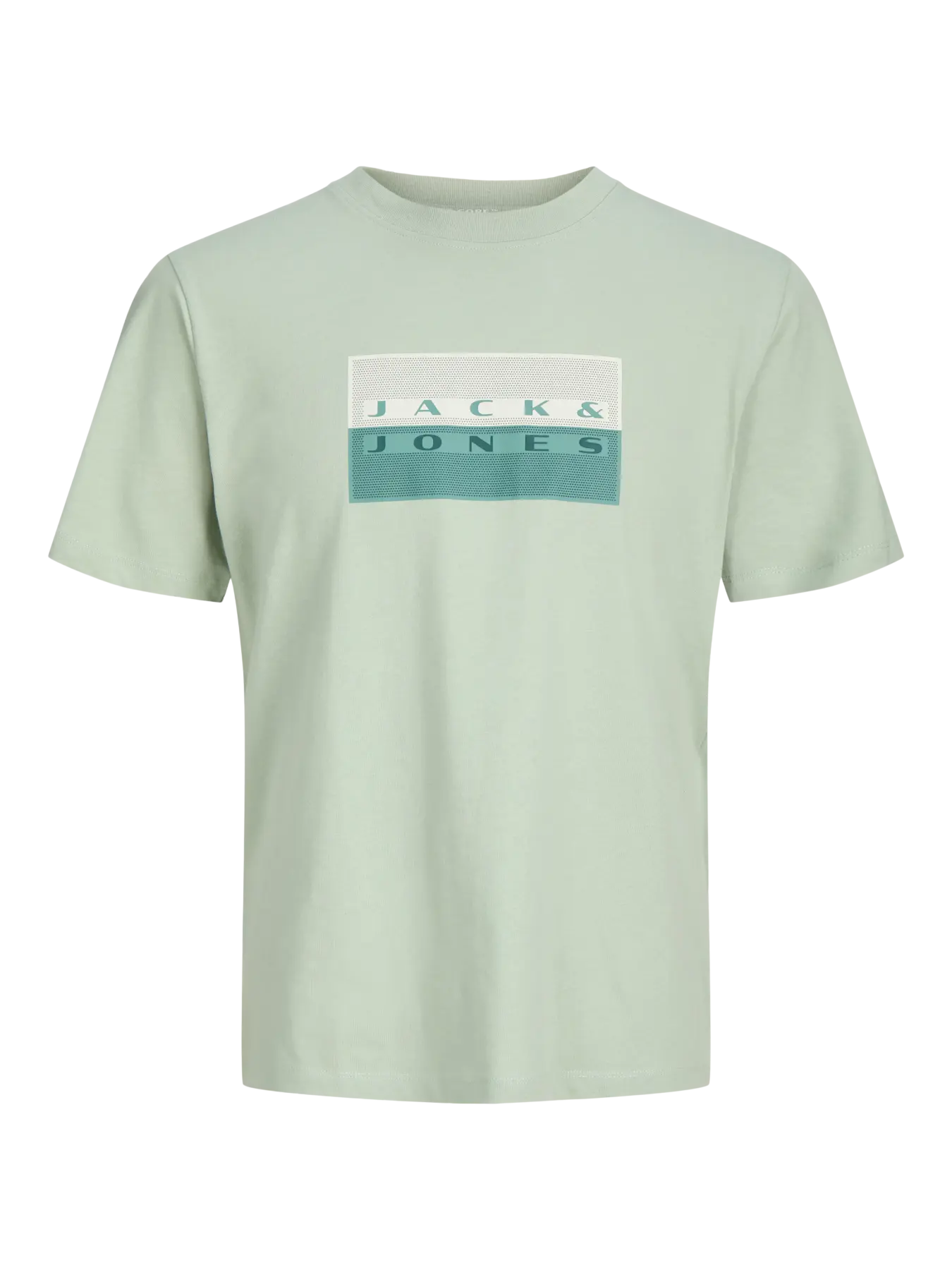 Jack&Jones - T-shirt aqua grey JCOFUSION
