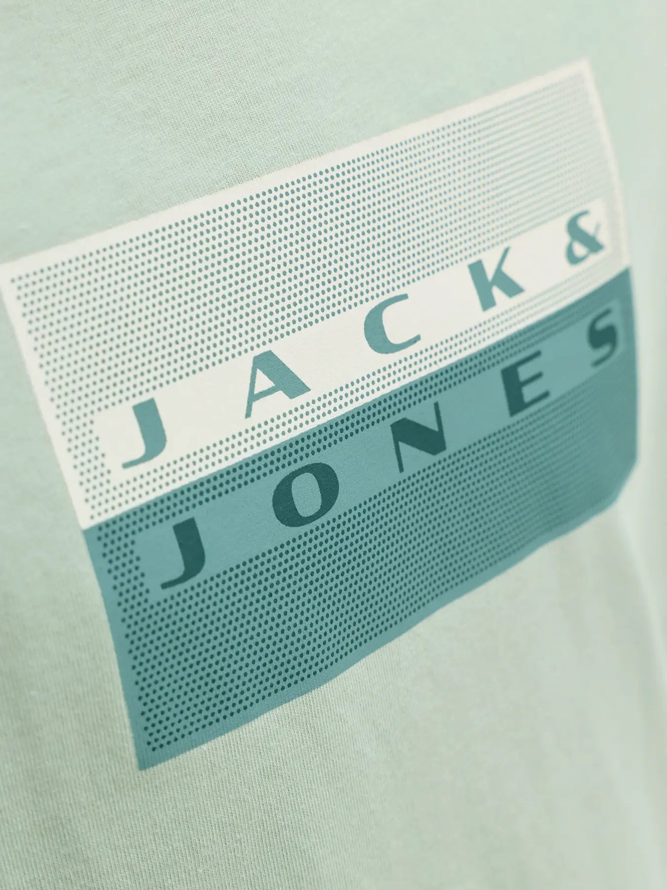 Jack&Jones - T-shirt aqua grey JCOFUSION