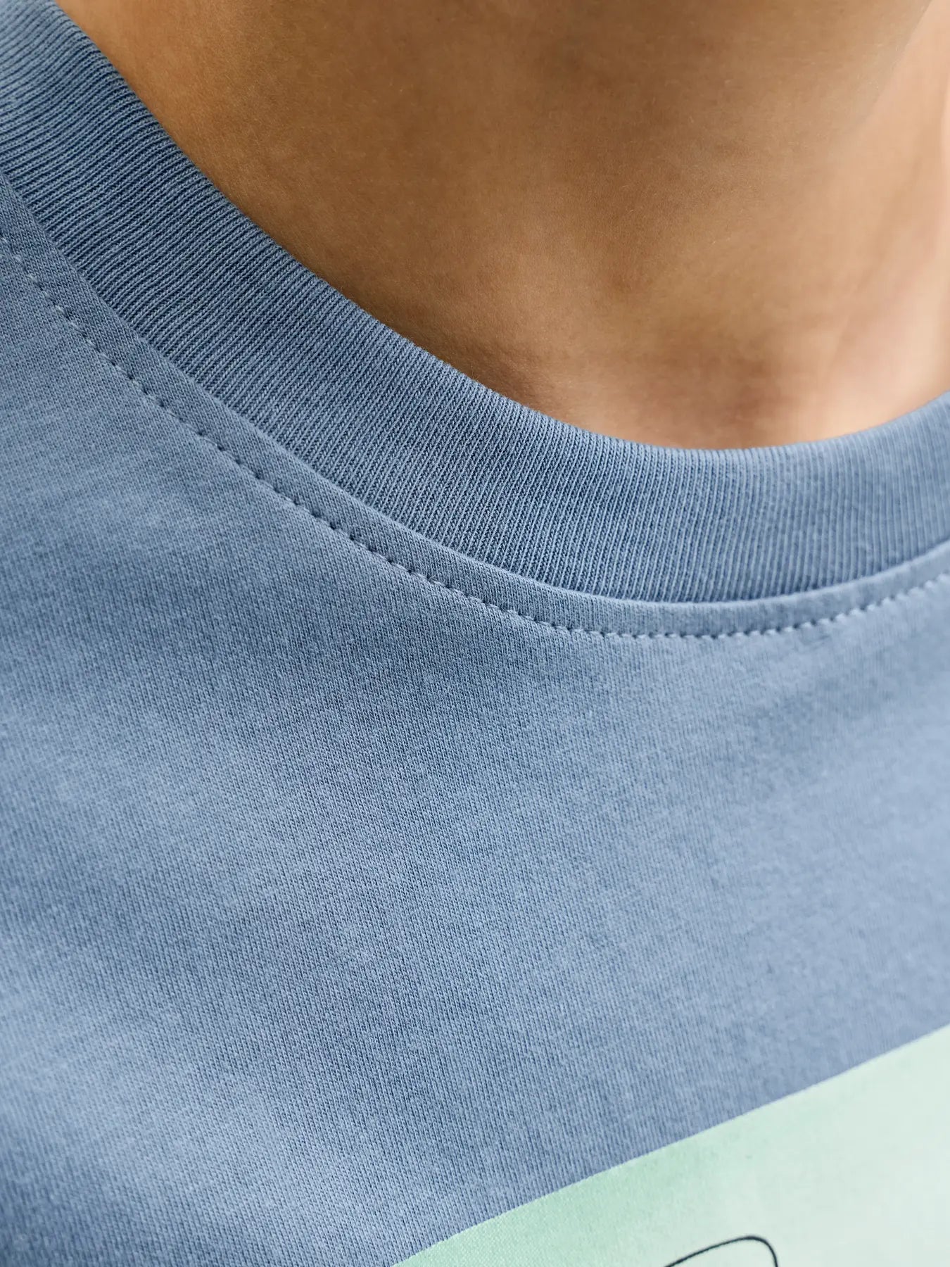 Jack&Jones - T-shirt Blue Mirage JJINDIANA