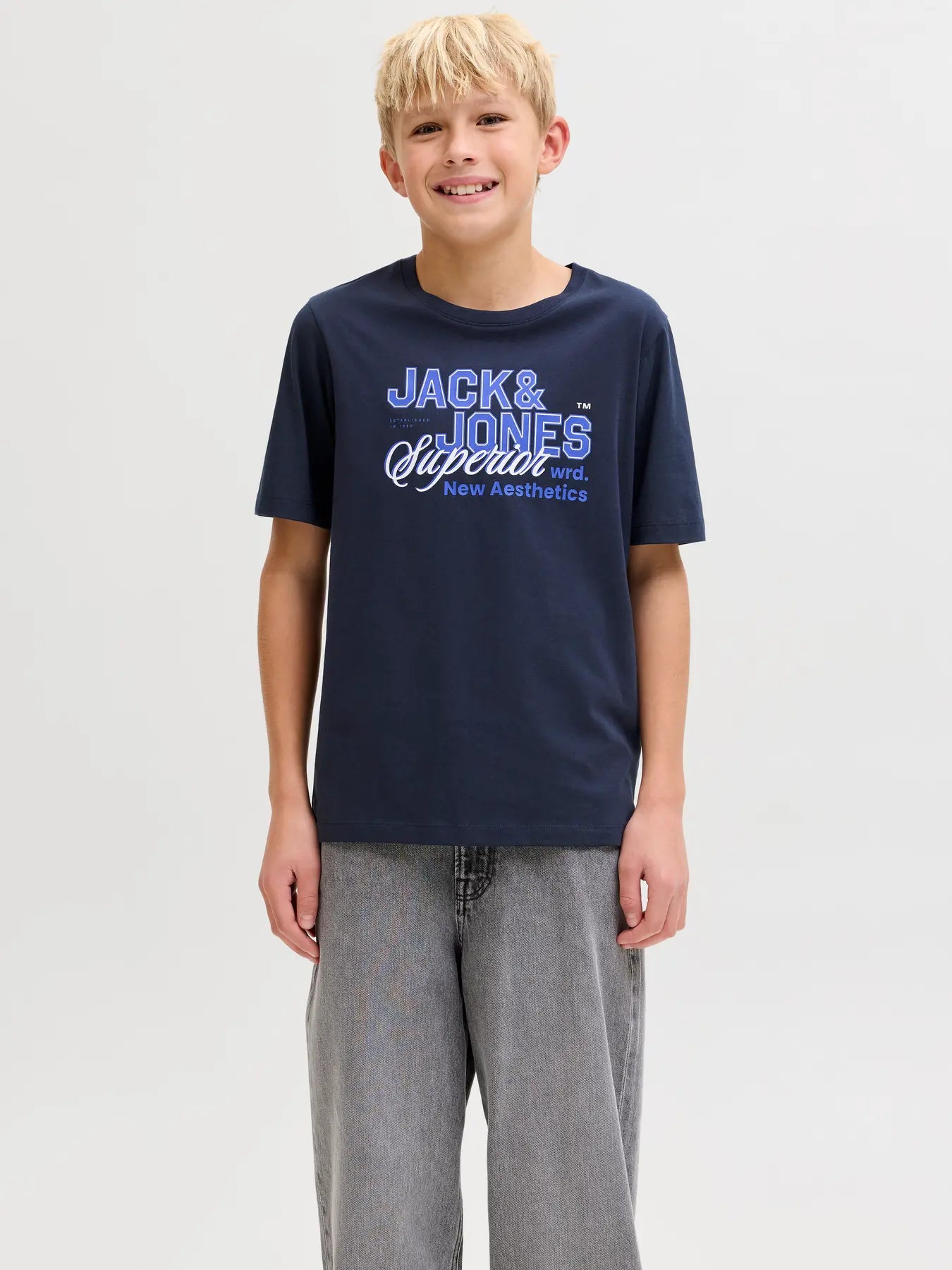 Jack&Jones - T-shirt Dazzling Blue JJELOGO