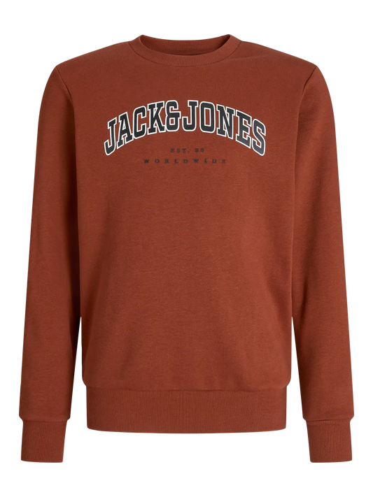 Jack & Jones - Burnt Henna JJ Caleb Sweatshirt