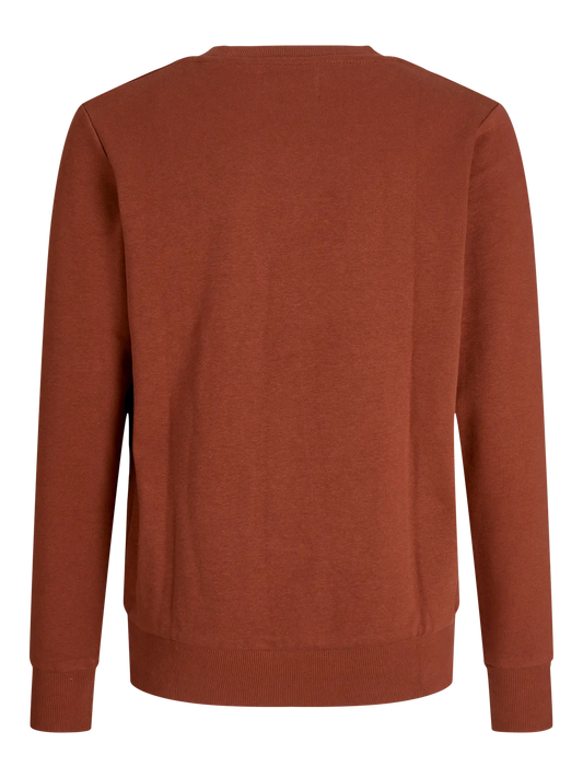 Jack&Jones - Sweat Burnt Henna JJECALEB