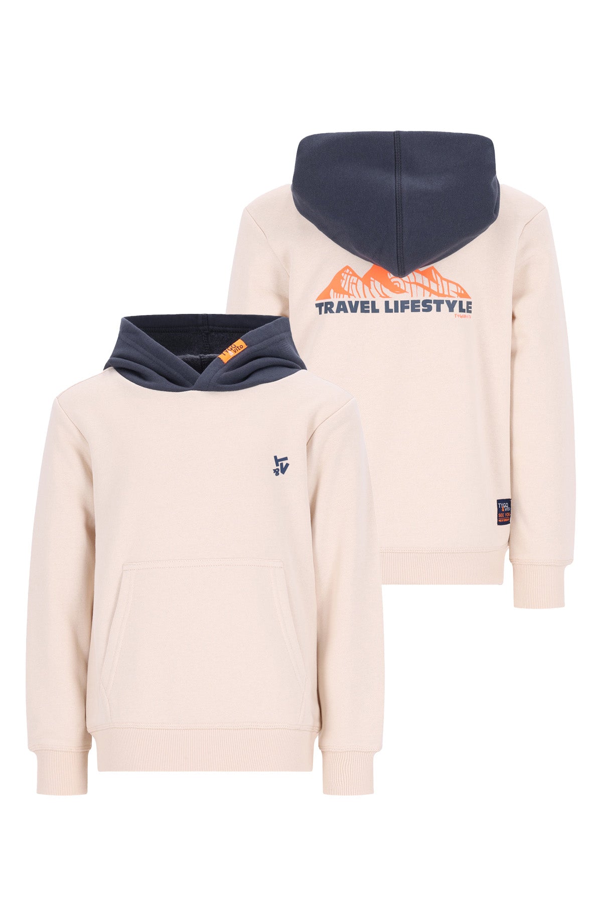 Tygo & Vito - Sweat à capuche Whitecap Gray HUNK