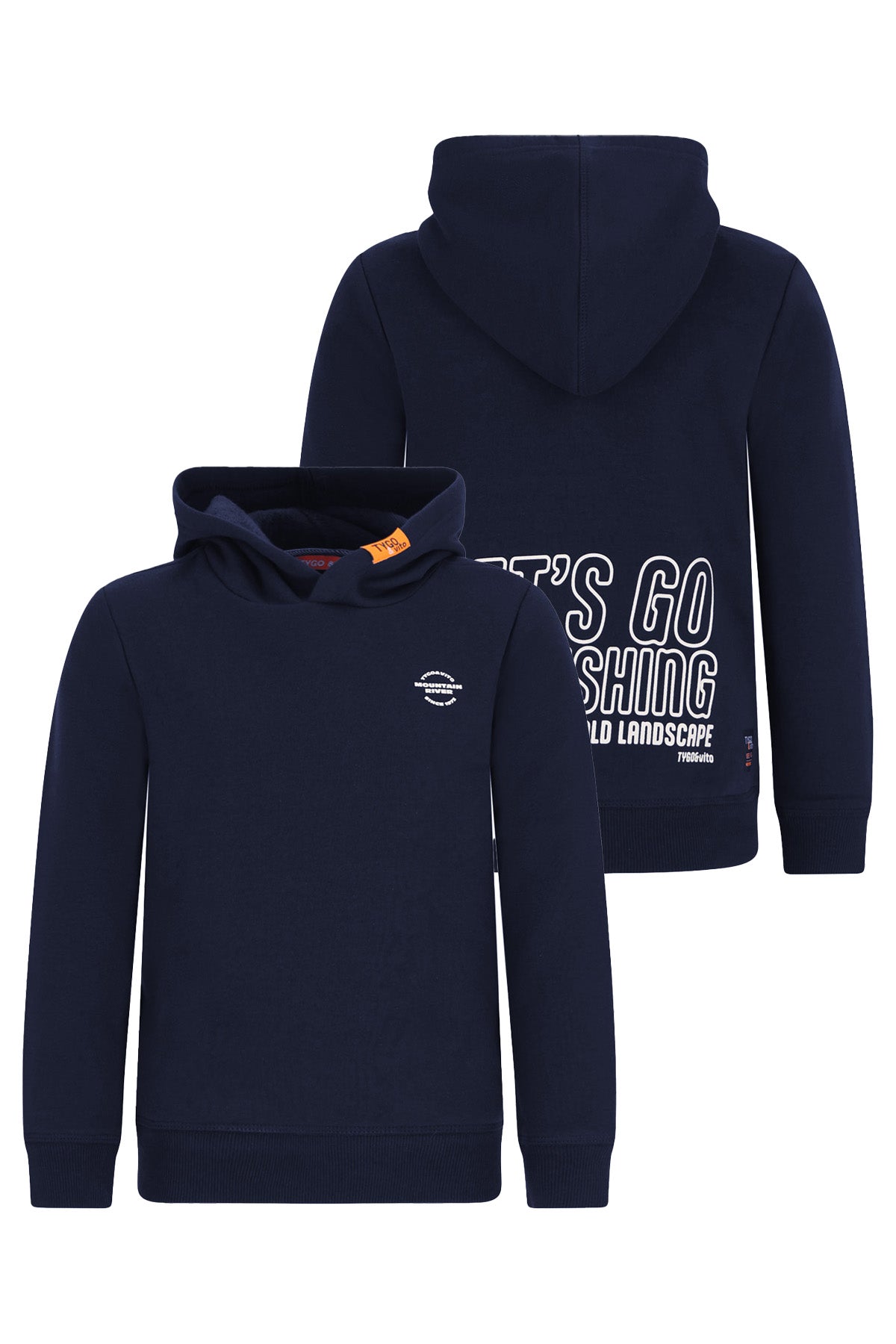 Tygo & Vito - Sweat à capuche Navy HANK