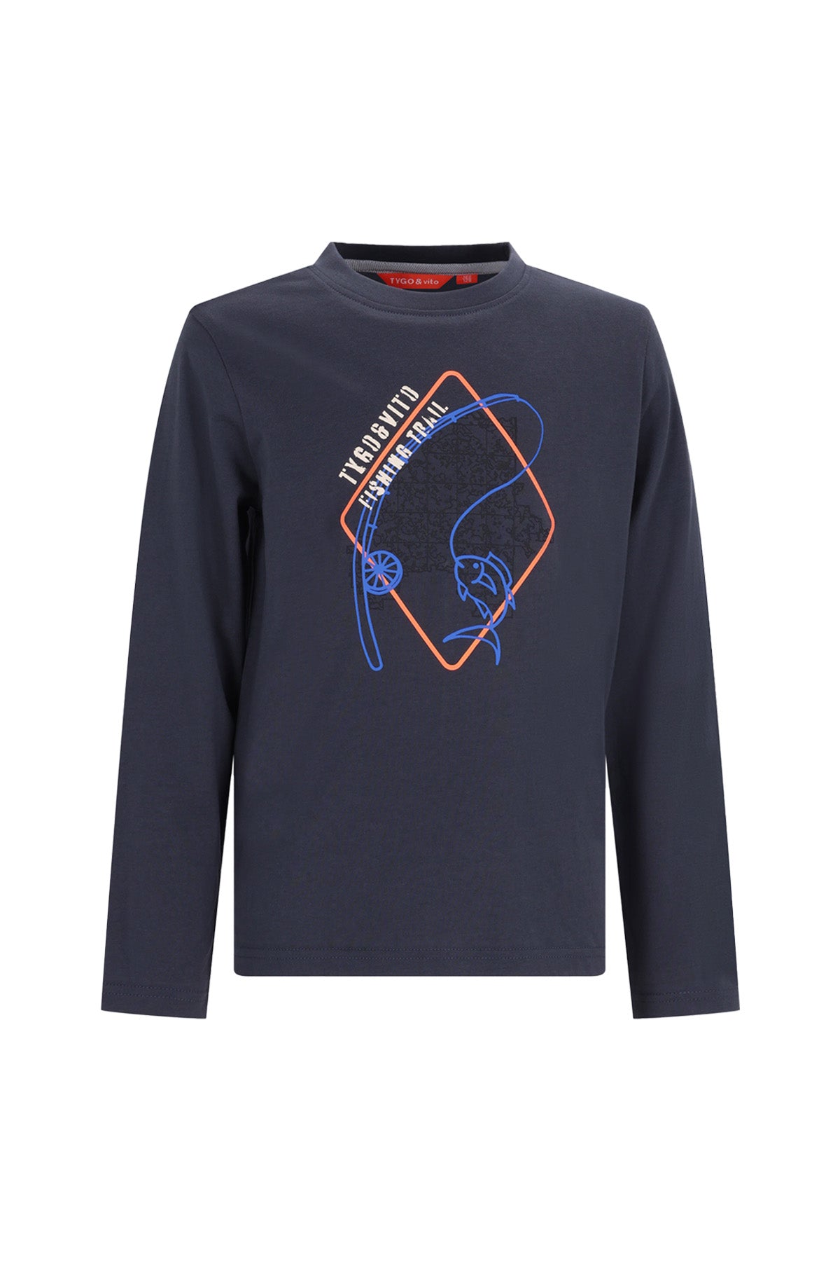 Tygo & Vito - T-shirt manches longues Dark Slate MAX