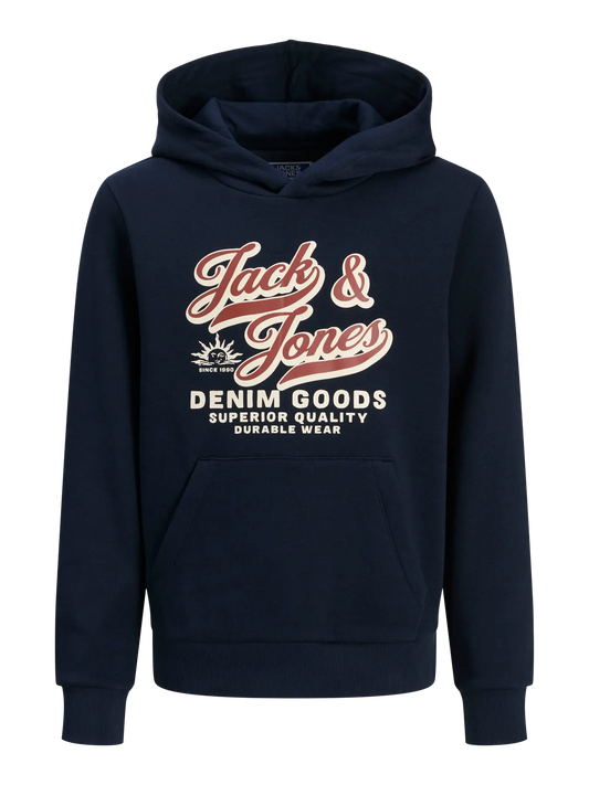 Jack & Jones - Sky -Kapitän Jjelogo Hoodie