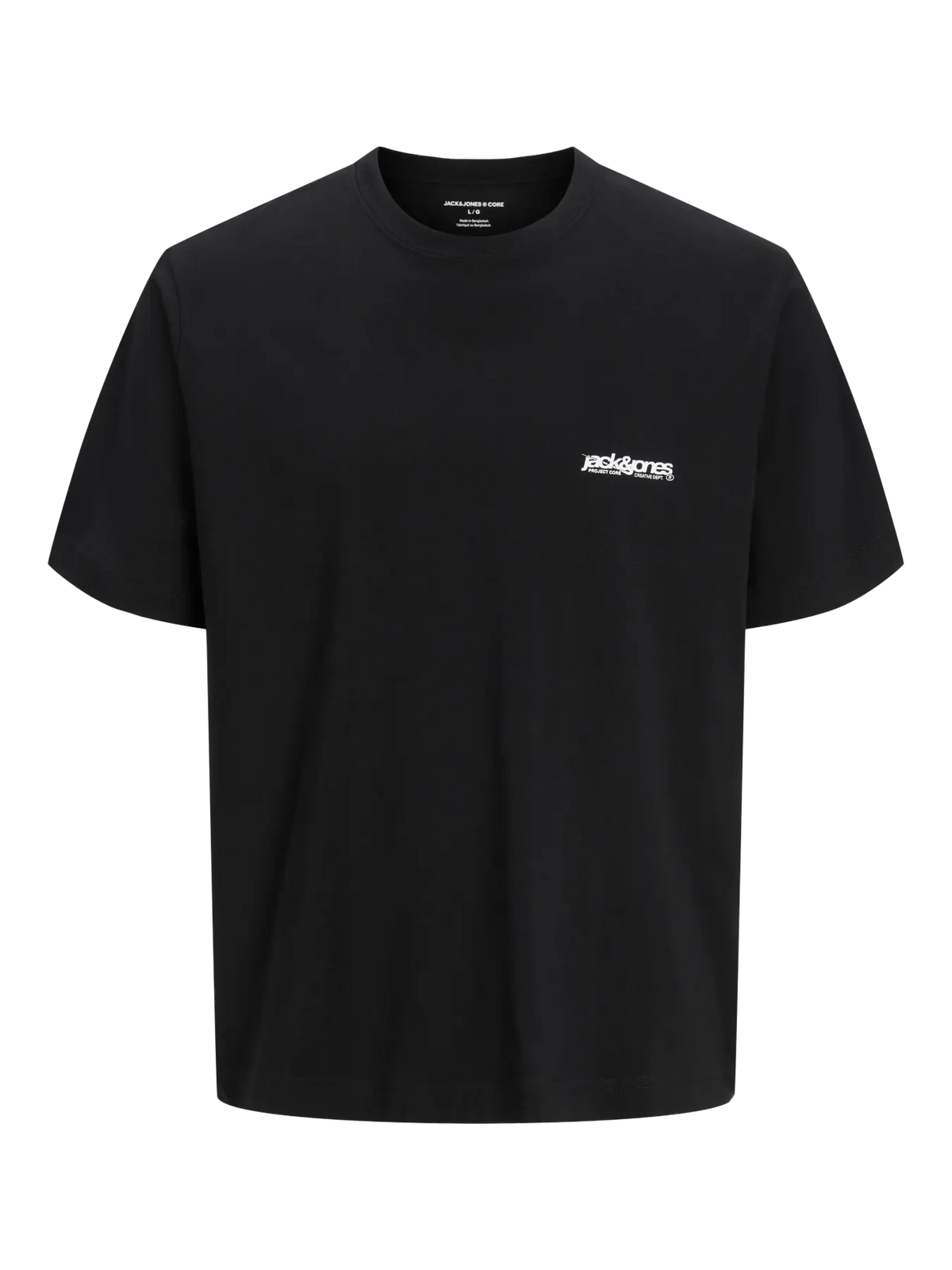 Jack&Jones - T-shirt backprint noir JWHUNION