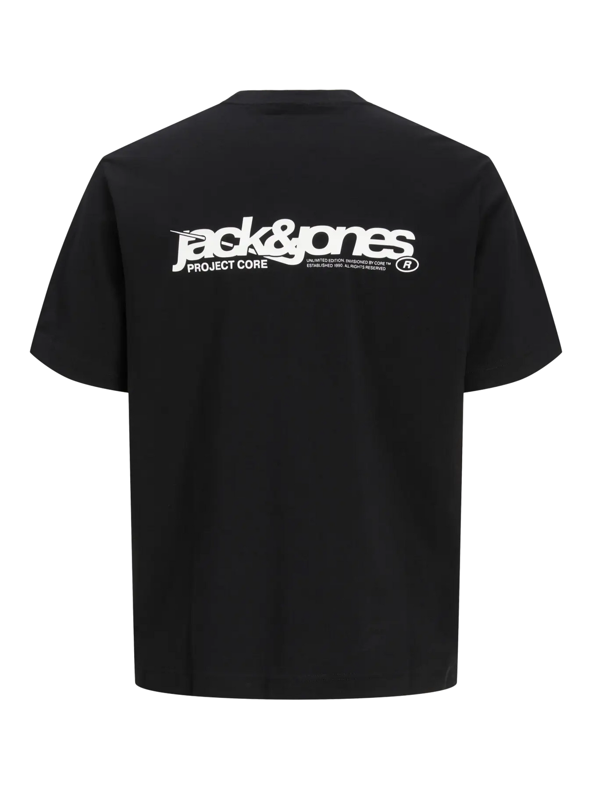 Jack&Jones - T-shirt backprint noir JWHUNION
