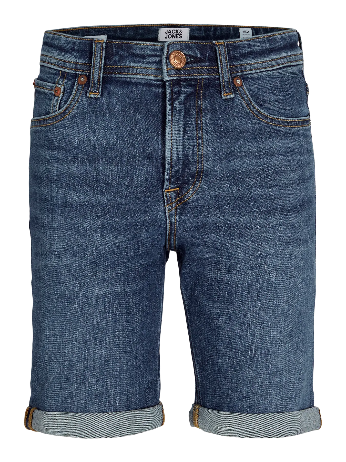 Jack&Jones - Short JJIRICK bleu denim 360