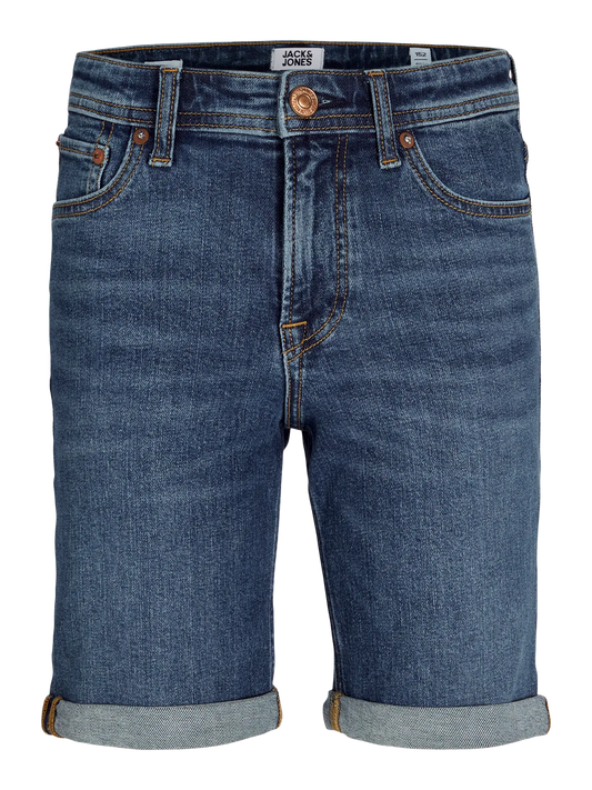Jack&Jones - Short JJIRICK bleu denim 360