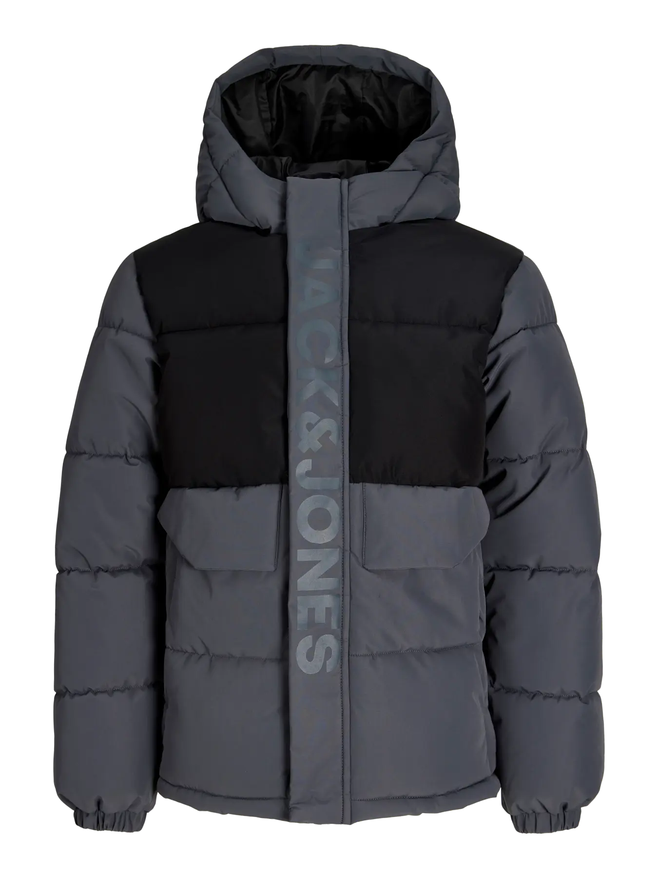 Jack&Jones - Manteau puffer Turbulence BLACK JCOSPEED
