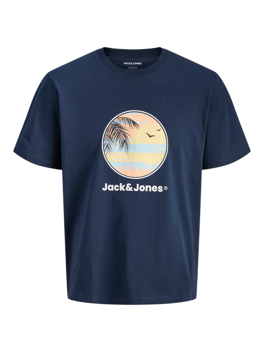 Jack&Jones - T-shirt navy blazer JJPERRY